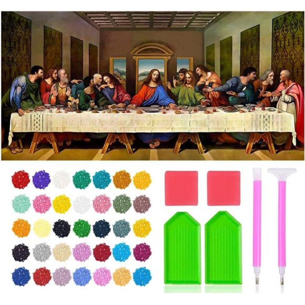 5D DIY Diamond Painting Kits for Adults, Large Size Full Drill Diamond Arts